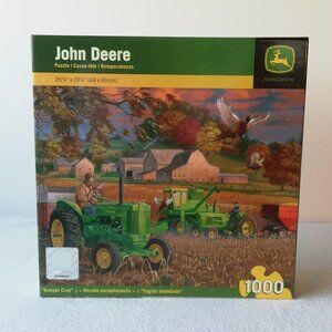 Masterpieces John Deere 1000 Piece Puzzle Bumper Crop - New